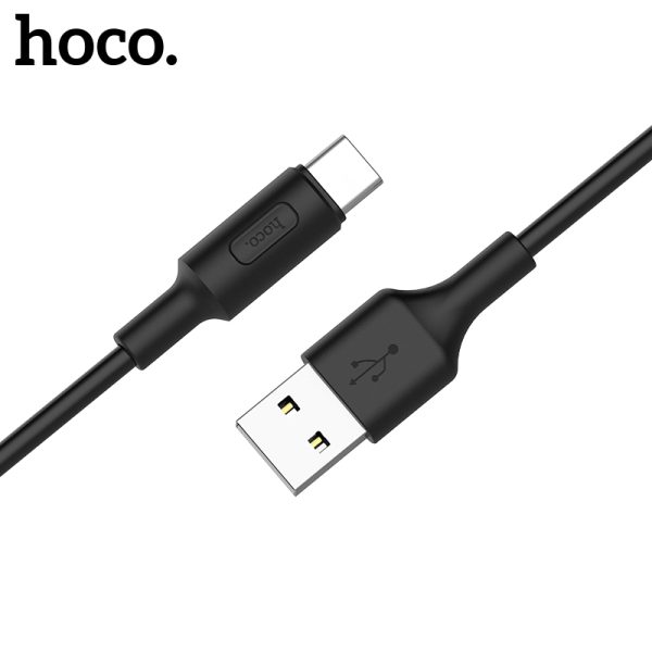 USB кабель HOCO X25 Type-C 1.0m черный — изображение 2
