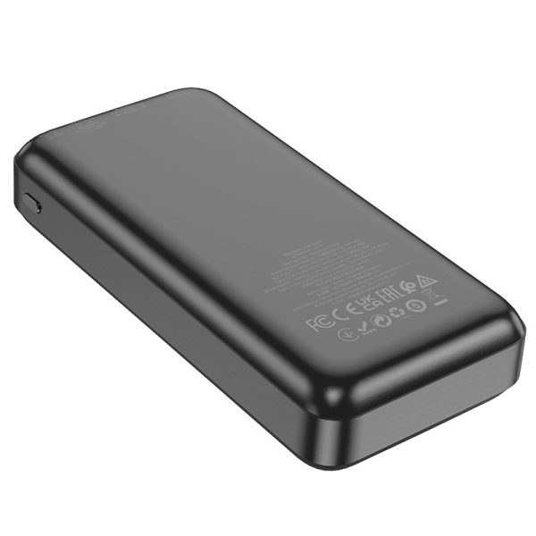 External battery Power Bank Hoco J101A PD 20W+Quick Charge 3.0 22.5W 20000mAh black - Image 2