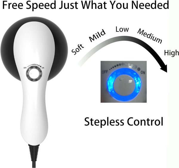 Body massager 664PL white - Image 2