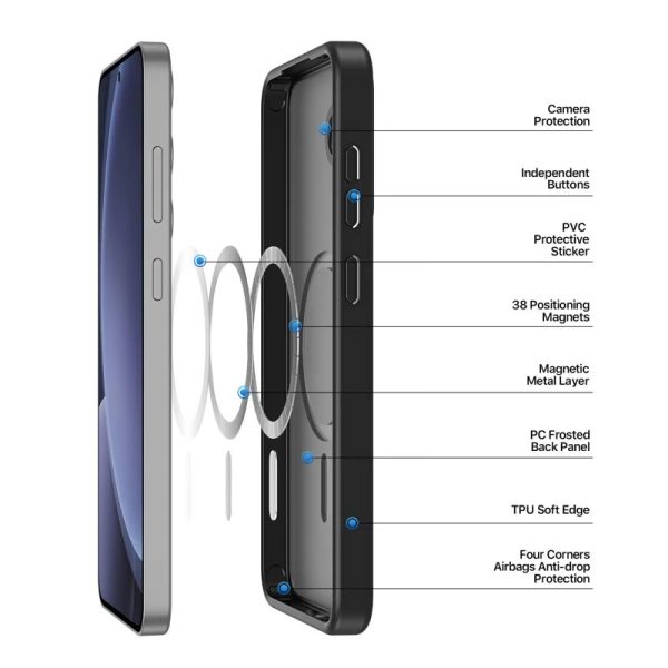 Case Dux Ducis Yind for Samsung S931 S25 black - Image 3