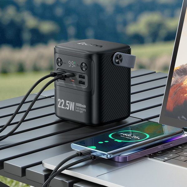 External battery Power Bank Hoco J152 22.5W+PD20W 80000mAh black - Image 3