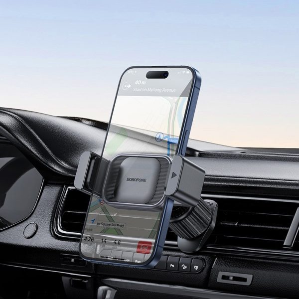 Car phone holder Borofone BH106 (air vent) black - Image 4