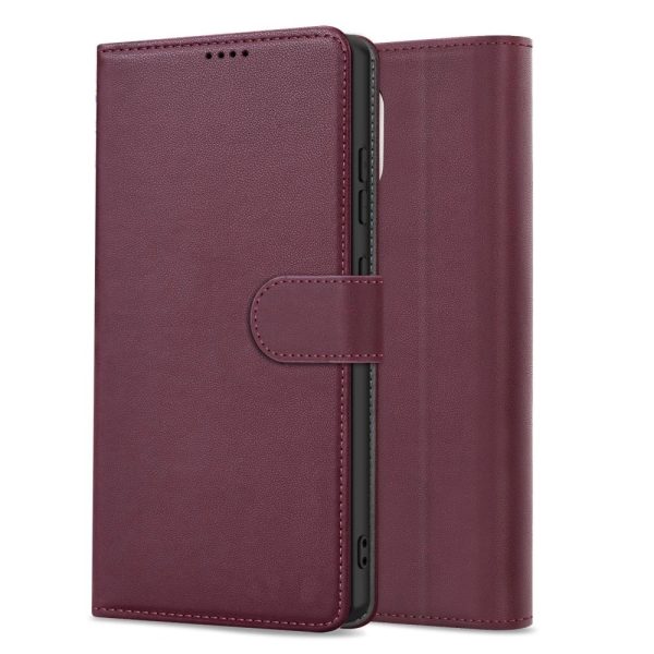 Case Fancy Wallet Xiaomi Redmi 14C/Redmi A4/Poco C75 burgundy — изображение 2