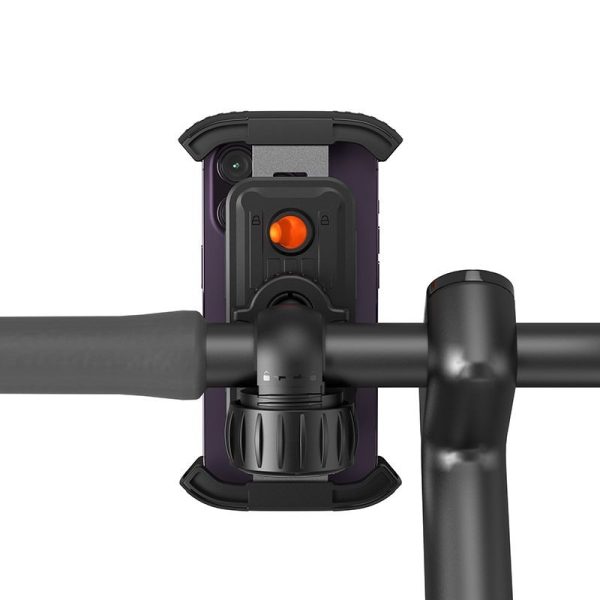 Держатель телефона для велосипеда Baseus QuickGo Series Bike Phone Mount Cluster черный C40561500113-00 — изображение 3