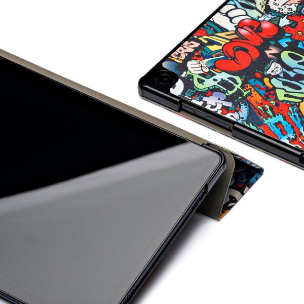 Case Reach Smart Leather Samsung X110/X115 Tab A9 8.7/X130/X135 Tab A11 8.7 graffiti - Image 2