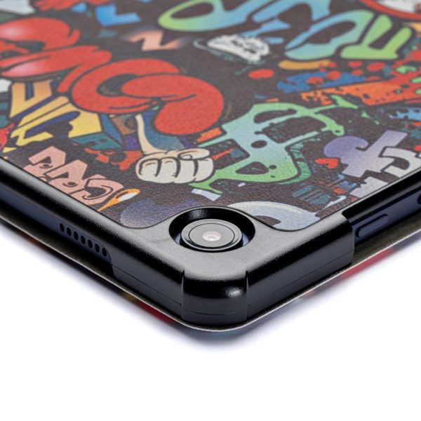 Case Reach Smart Leather Samsung X200/X205 Tab A8 10.5 2021 graffiti - Image 3