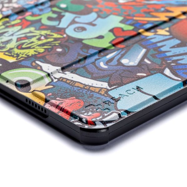 Case Reach Smart Leather Samsung X200/X205 Tab A8 10.5 2021 graffiti - Image 4