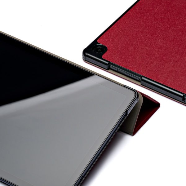 Case Reach Smart Leather Xiaomi Redmi Pad SE 8.7 burgundy - Image 2