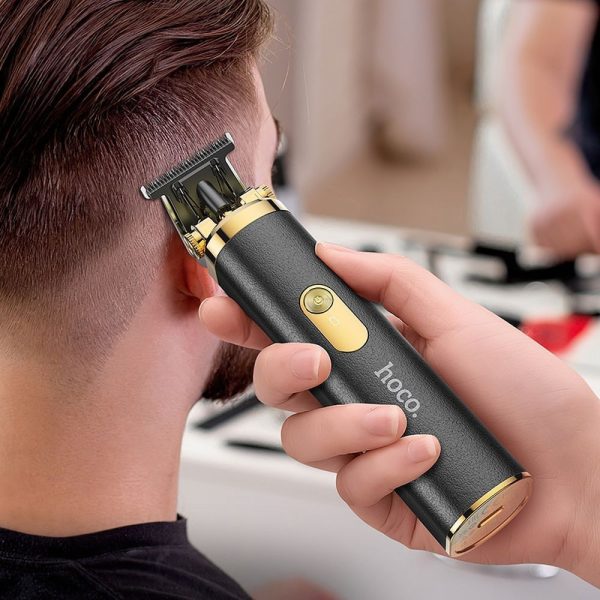 Hair clipper Hoco HP22 Retro black — изображение 2