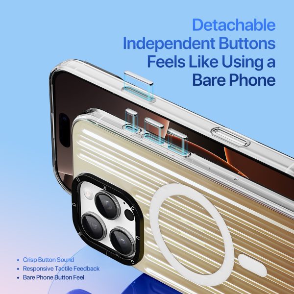 Case Dux Ducis Zest Apple iPhone 16 Pro Gradient Desert Gold - Image 4