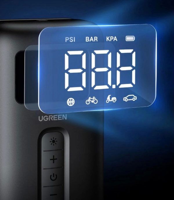 Ugreen CD259 Portable Tire Inflator (15951) - Image 4