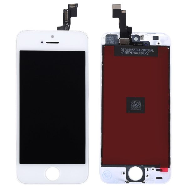 Дисплей Apple iPhone 5S/SE с сенсорным экраном белый Tianma