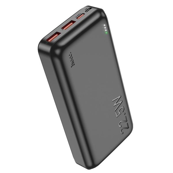 External battery Power Bank Hoco J101A PD 20W+Quick Charge 3.0 22.5W 20000mAh black