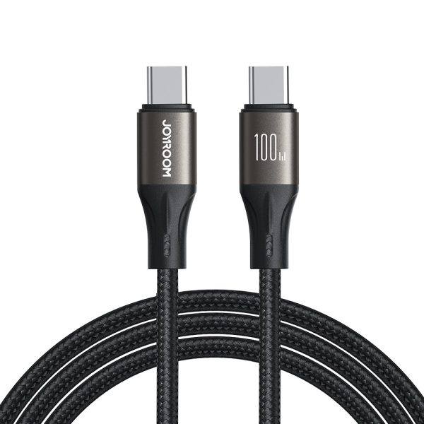 USB кабель Joyroom SA25-CC5 USB-C to USB-C 100W 1.2m черный