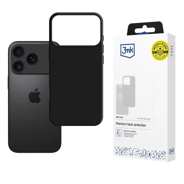 Case 3mk Matt Case Apple iPhone 17 Pro Max black