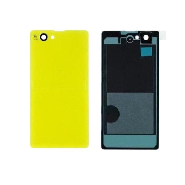 Back cover for Sony D5503 Z1 Compact yellow HQ