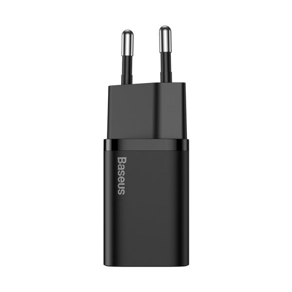 Сетевая зарядка Baseus Super Si 20W USB-C черный CCSUP-B01 — изображение 2