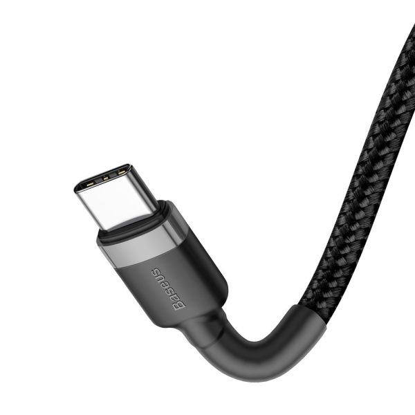 USB cable Baseus Cafule PD60W Type-C 2.0m gray-black CATKLF-HG1 - Image 2