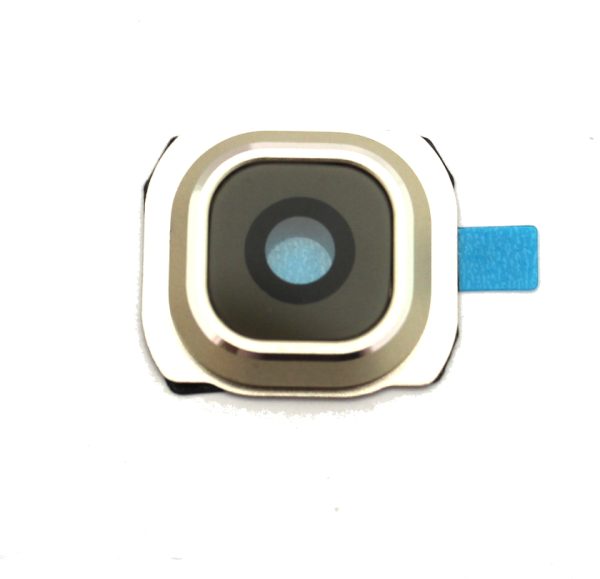 Samsung G920 S6 lens for camera with frame gold HQ