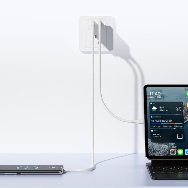 Charger Awei C15-EU 10W 2xUSB-A white - Image 2