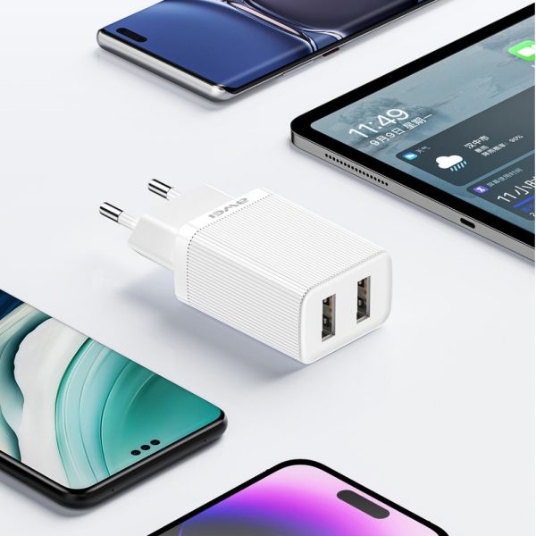 Charger Awei C15-EU 10W 2xUSB-A white - Image 4