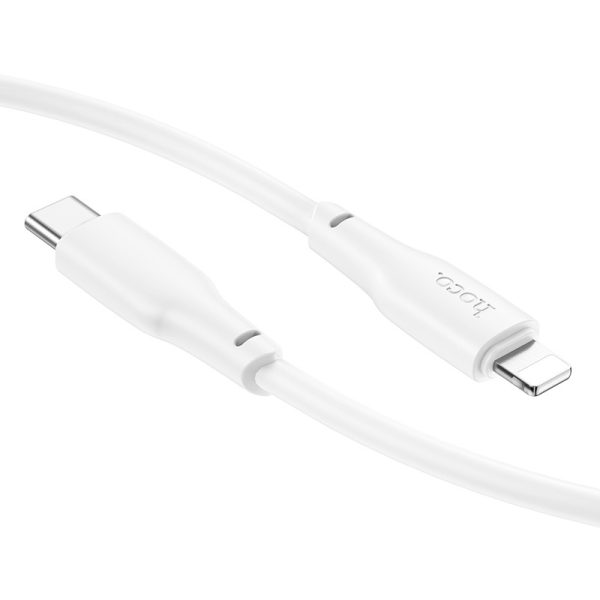 USB cable Hoco X93 PD20W USB-C to Lightning 1.0m white - Image 3