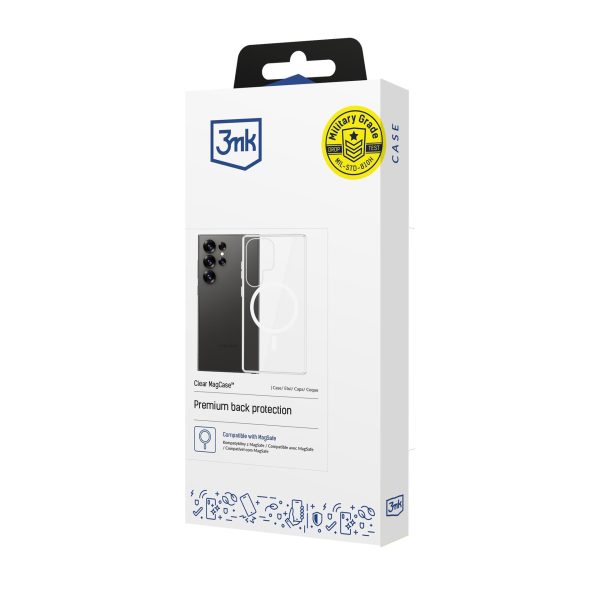 Case 3mk Clear MagCase Samsung S938 S25 Ultra - Image 3