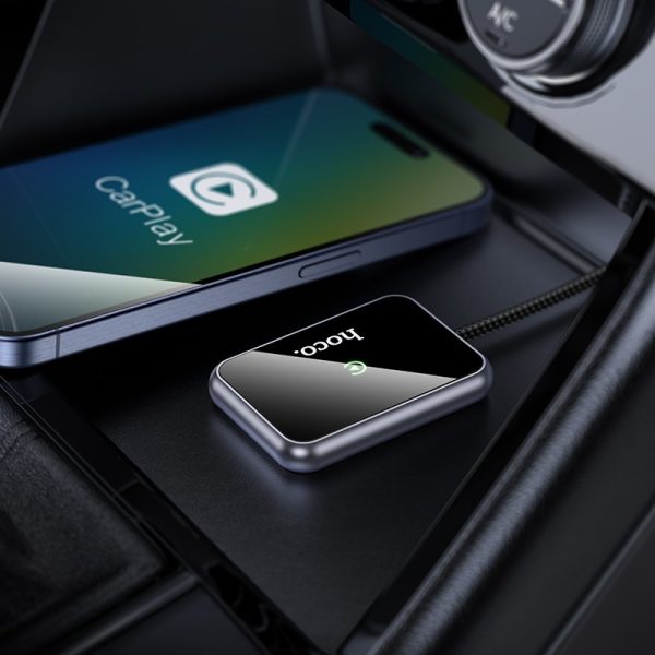 Wireless CarPlay adapter Hoco HU1 black - Image 3