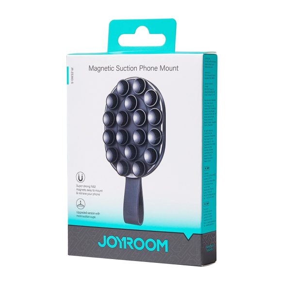 Magnetic holder with suction cups Joyroom JR-ZS393-S black - Image 3
