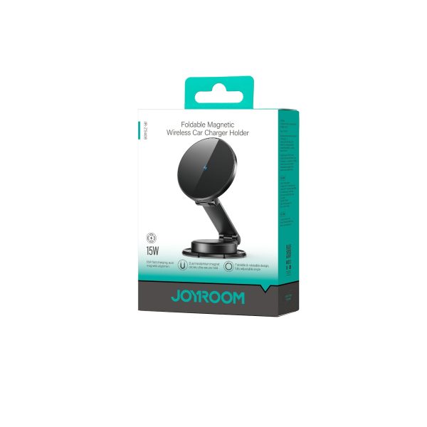 Car charger-holder Joyroom JR-ZS408 (dashboard) 15W wireless black - Image 4