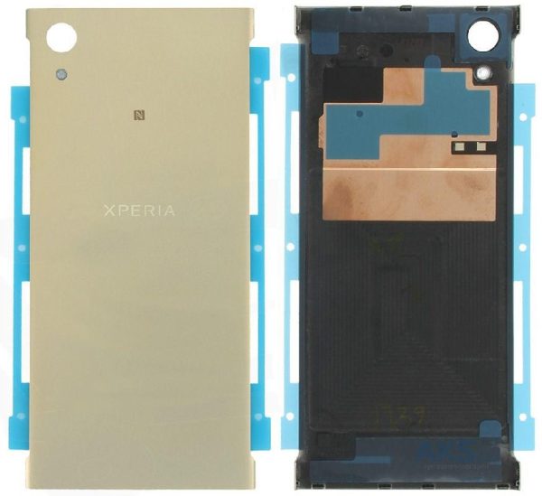 Back cover for Sony G3121/G3112 Xperia XA1 lime gold HQ