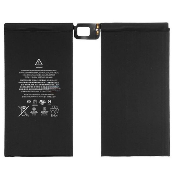 Battery ORG for iPad Pro 12.9 A1577/A1584/A1652 10307mAh