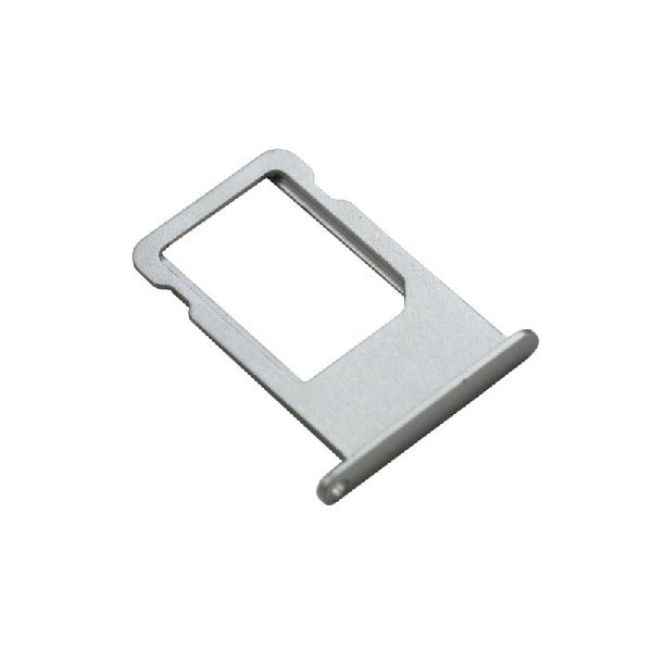 SIM card holder for iPhone X Silver ORG