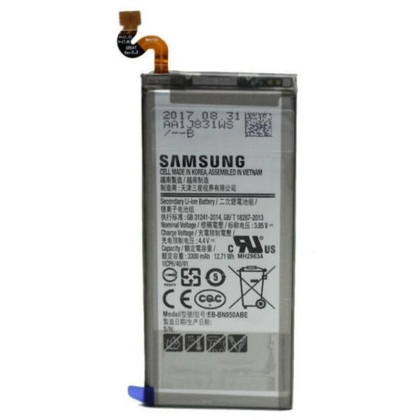 Аккумулятор оригинал Samsung N950F Note 8 3300mAh EB-BN950ABE (service pack)
