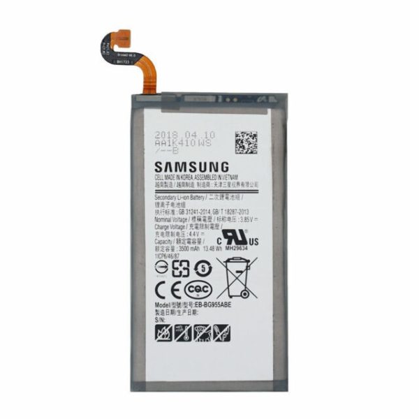 Аккумулятор оригинал Samsung G955F S8+ 3500mAh EBBG955ABE (service pack)