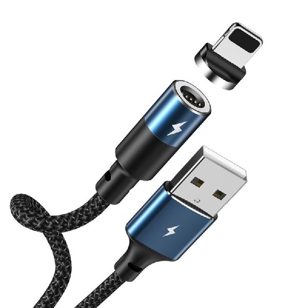 USB cable REMAX Magnetic lightning 1.2m (3A) black