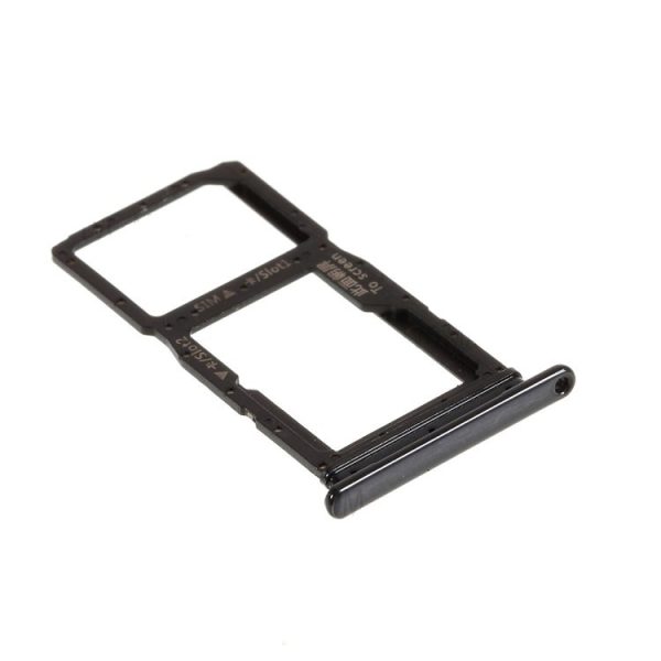 SIM card holder Huawei P Smart Pro 2019 Midnight Black ORG