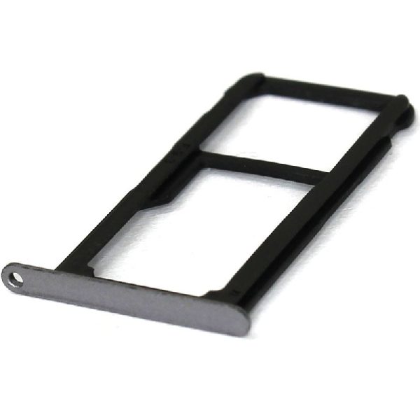 SIM card holder Huawei P9 Lite grey (black) original (service pack)