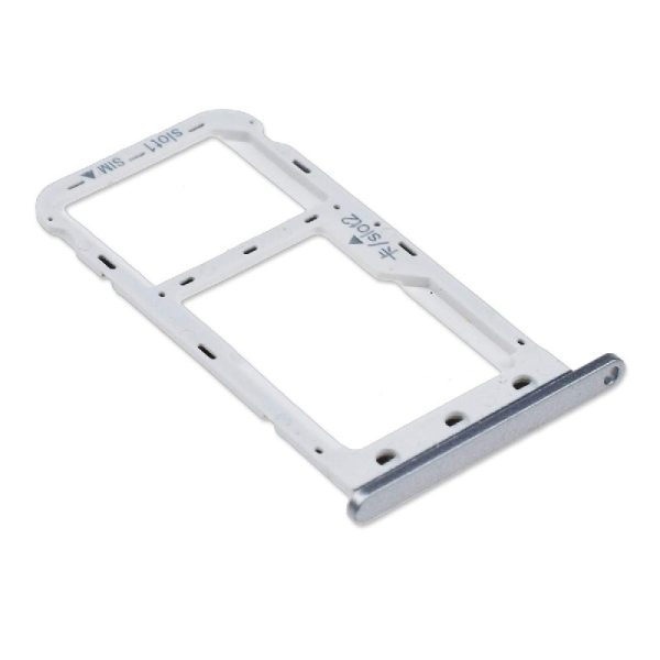 SIM card holder Huawei P9 Lite Mini/Y6 Pro 2017 silver original (service pack)