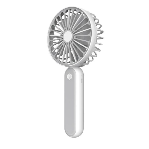 PLATINET DESK FAN (RECHARGEABLE 1200mAh 3w) white