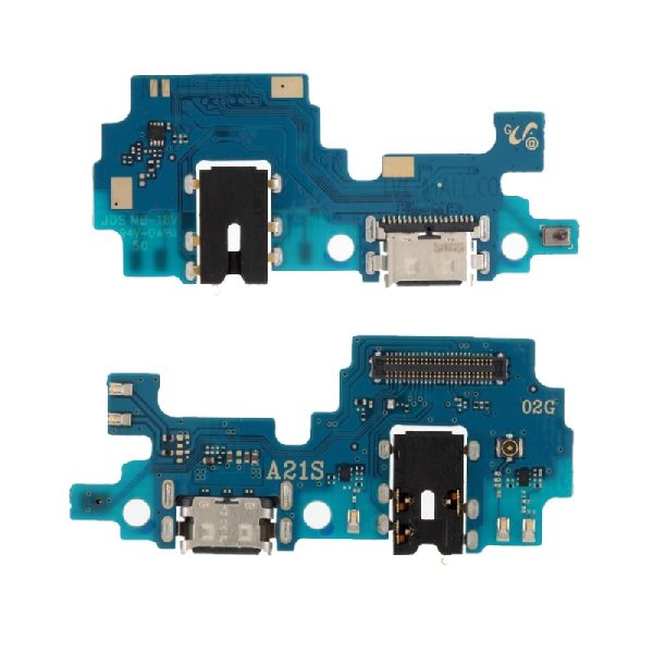 Flex Samsung A217 A21s 2020 for plugin, microphone, headphone connector original (service pack)