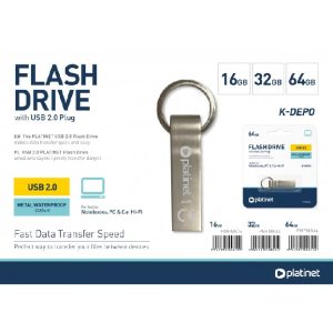 USB флеш память Platinet Metal Waterproof 32GB USB 2.0