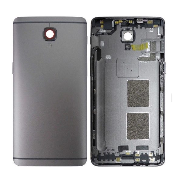 Back cover for OnePlus 3/3T Gunmetal original (used Grade B)