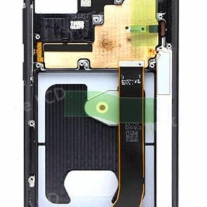 Дисплей Samsung N985/N986 Note 20 Ultra с сенсорным экраном и рамкой Mystic Black оригинал (service pack)