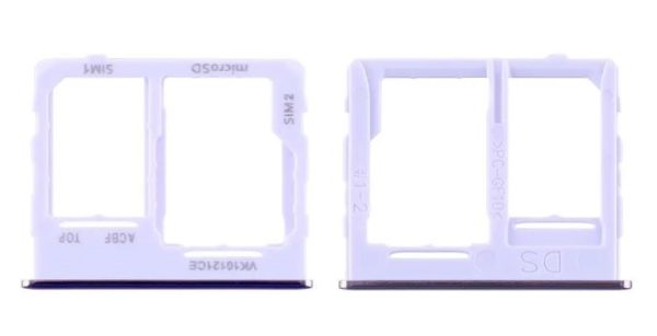 SIM card holder Samsung A326 A32 5G 2021 violet original (service pack)
