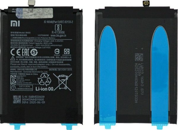 Battery original Xiaomi Redmi Note 9s 5020mAh BN55