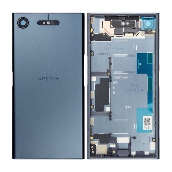 Back cover for Sony G8341 Xperia XZ1 blue original (used Grade C)