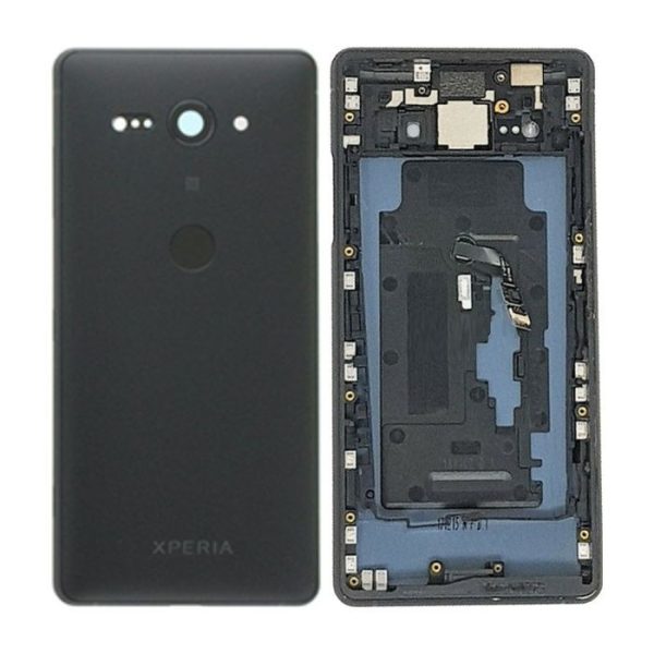 Back cover for Sony H8314 Xperia XZ2 Compact black original (used Grade C)