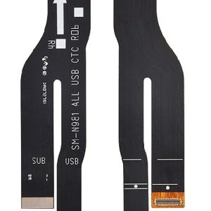 Шлейф Samsung N980/N981 Note 20 с разъемом зарядки оригинальный (service pack)