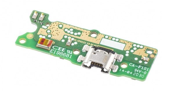 Flex Huawei Y5p with charging connector and microphone original (service pack)